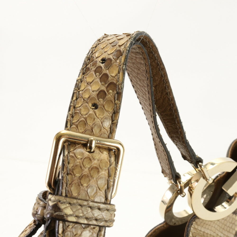 Gucci Bag Python Leather Tote - Picture 6 of 15